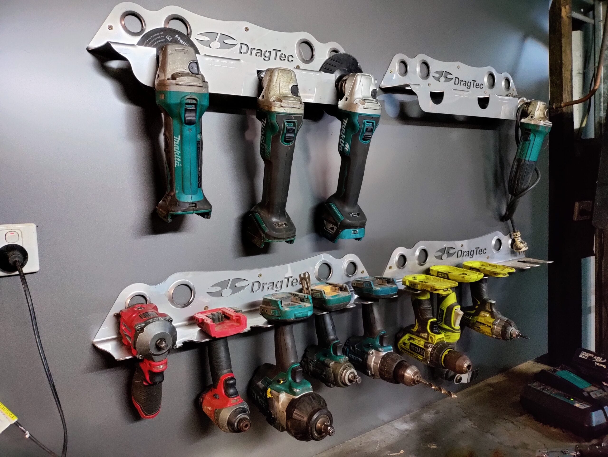 Machine Shop Drill Rack Drill Tool Rack – Dragtec Customs
